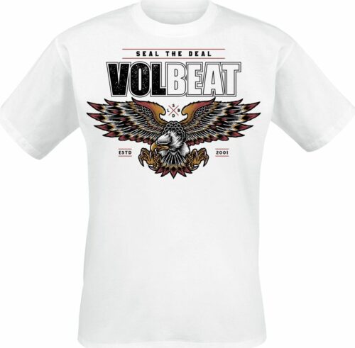 Volbeat Victorious tricko bílá