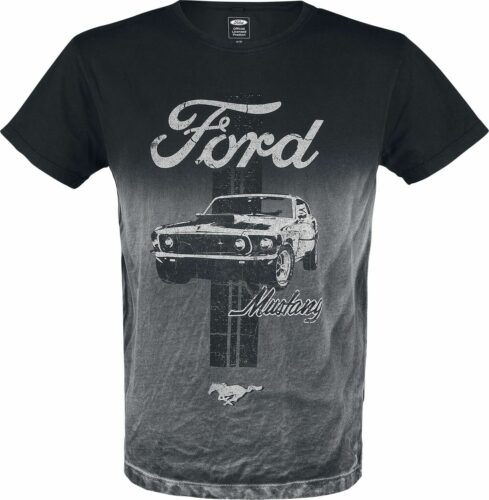 Ford Mustang tricko cerná/šedá