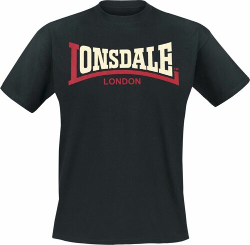 Lonsdale London Two Tone tricko černá