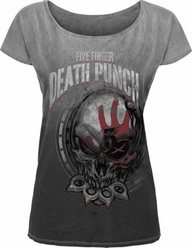 Five Finger Death Punch Death Punch dívcí tricko šedá/tmave šedá