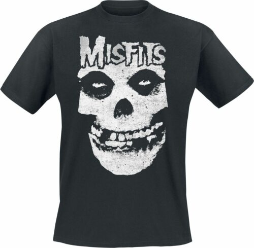 Misfits Skull tricko černá