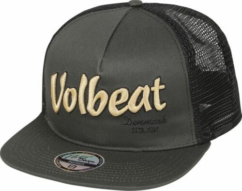 Volbeat Logo Trucker kšiltovka cerná/šedá