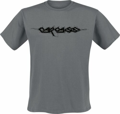 Carcass Logo tricko charcoal