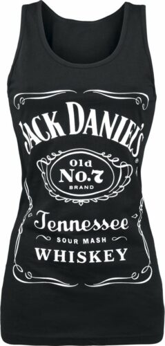 Jack Daniel's Logo dívcí top černá