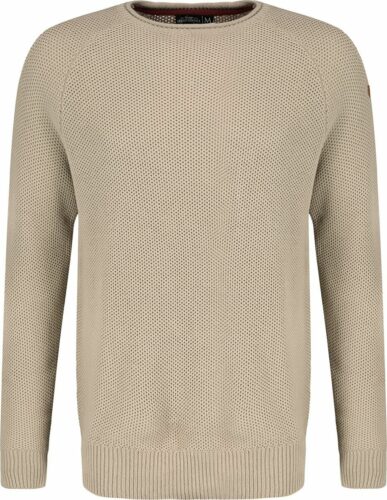 Urban Surface Pánský pletený pulovr Pletený svetr béžová