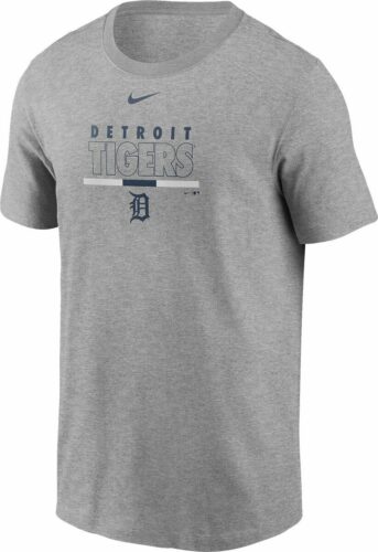 MLB Nike - Detroit Tigers tricko tmavě prošedivělá