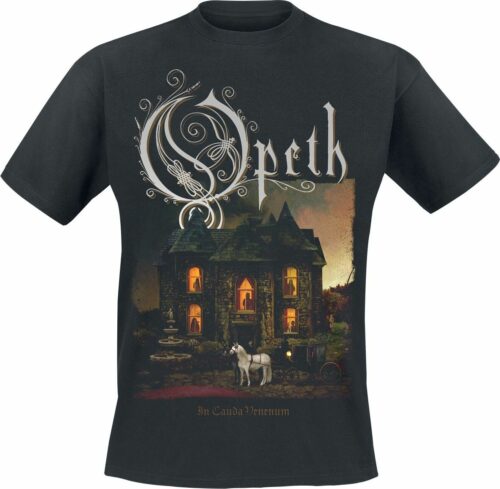 Opeth In Cauda Venenum Album tricko černá