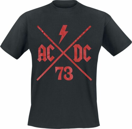 AC/DC Flash tricko černá