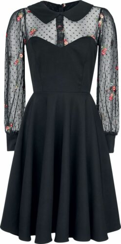 Belsira Lacedress šaty černá