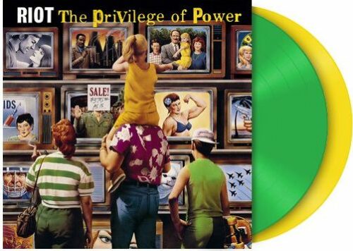 Riot The privilege of power 2-LP zelená/žlutá