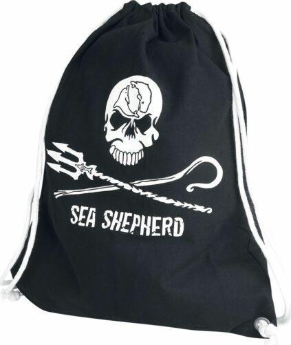 Sea Shepherd Jolly Roger Sportovní batoh černá