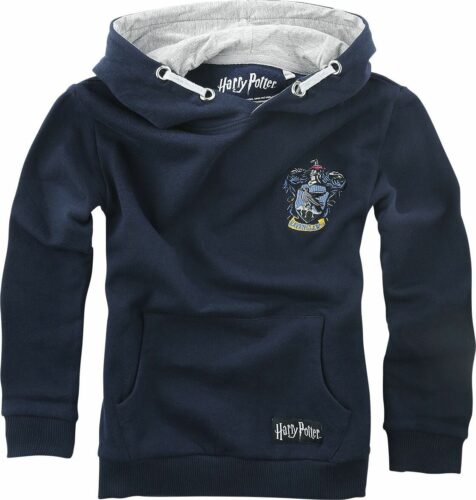 Harry Potter Ravenclaw detská mikina s kapucí námořnická modrá