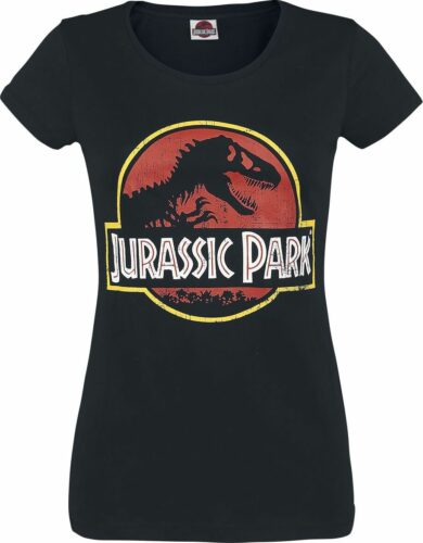 Jurassic Park Logo dívcí tricko černá