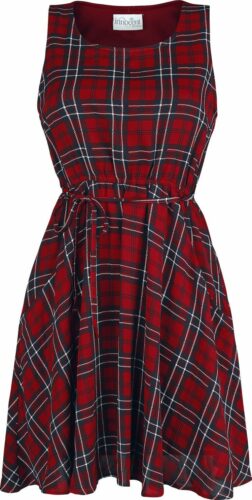 Innocent Šaty Glasgow šaty cervená/cerná