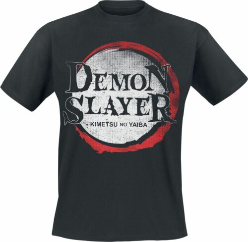 Demon Slayer Demon Logo tricko černá
