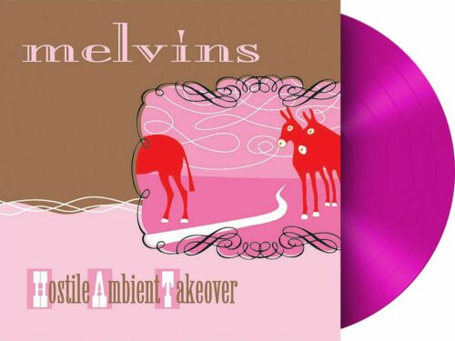 Melvins Hostile ambient takeover LP růžová