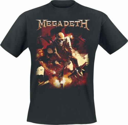 Megadeth Smash Guitar tricko černá
