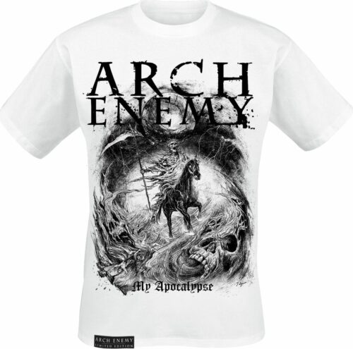Arch Enemy My Apocalypse - Limited Edition tricko bílá