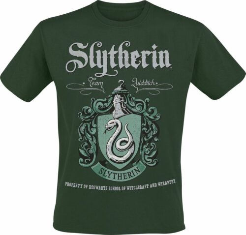 Harry Potter Slytherin tricko zelená
