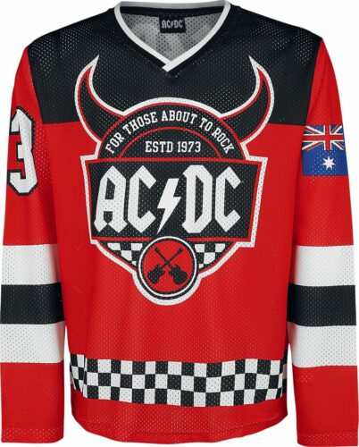 AC/DC For Those About To Rock Hockey Trikot tricko s dlouhým rukávem vícebarevný
