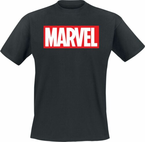 Marvel Logo tricko černá