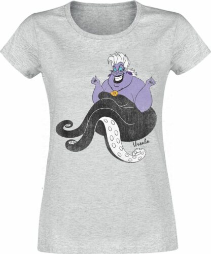 Ariel - Malá mořská víla Ursula dívcí tricko prošedivelá