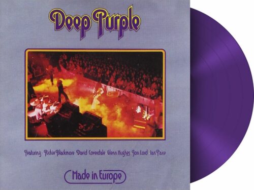 Deep Purple Made in Europe LP purpurová