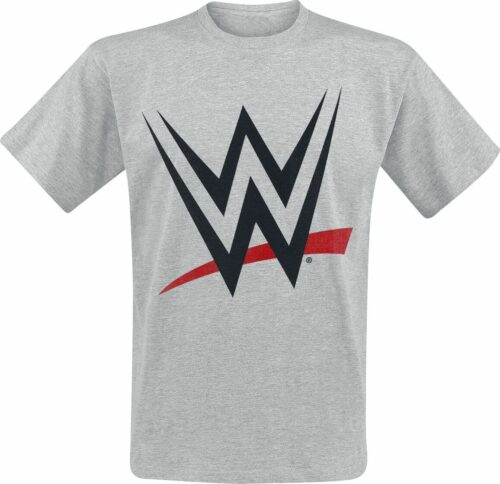 WWE WWE Logo tricko šedý vres