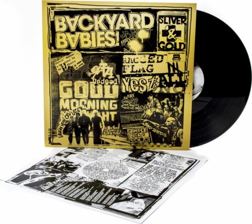 Backyard Babies Sliver and gold LP standard