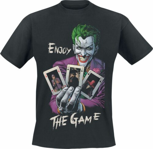 The Joker Enjoy The Game tricko černá