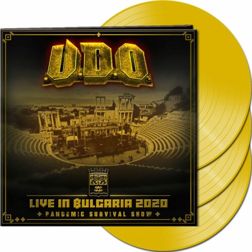 U.D.O. Live in Bulgaria 2020 – Pandemic Survival Show 3-LP žlutá