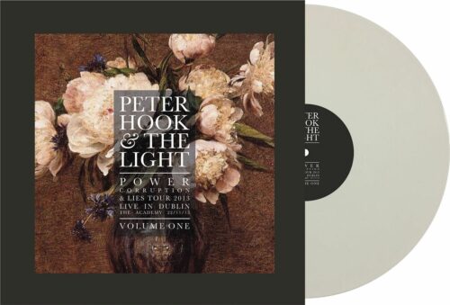 Peter Hook & The Light Power Corruption & Lies - Live in Dublin Vol.1 LP bílá
