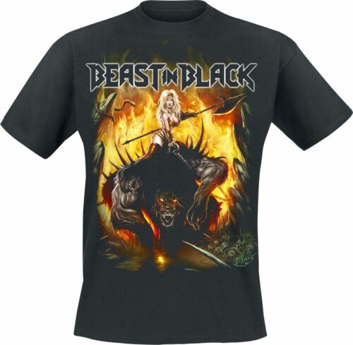 Beast In Black From Hell With Love tricko černá