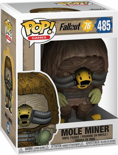 Fallout Vinylová figurka č. 485 Mole Miner - 76 Sberatelská postava standard