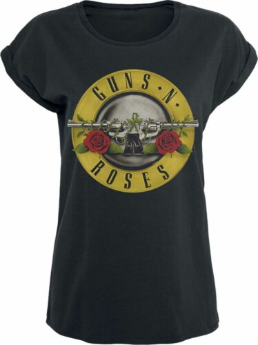 Guns N' Roses Distressed Bullet dívcí tricko černá