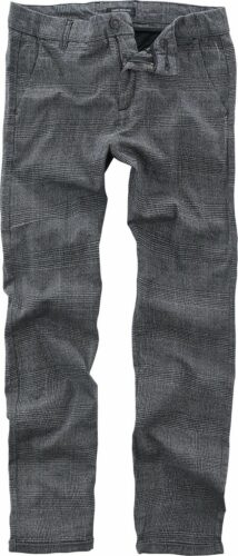 Shine Original Kostkované klubové kalhoty Kalhoty tmavě šedá