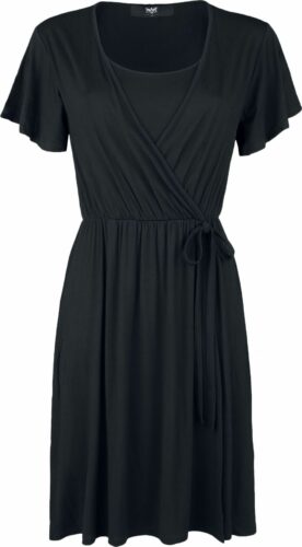 Black Premium by EMP Zavinovací šaty šaty černá