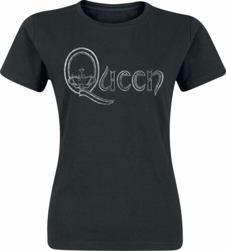 Queen Logo dívcí tricko černá