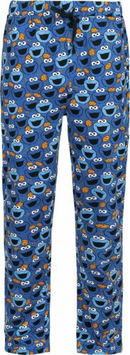 Sesame Street Cookie Monster Pyžamové nohavice modrá