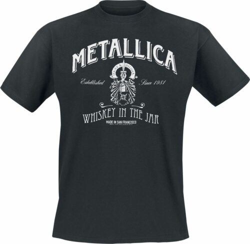 Metallica Whiskey In the Jar tricko černá