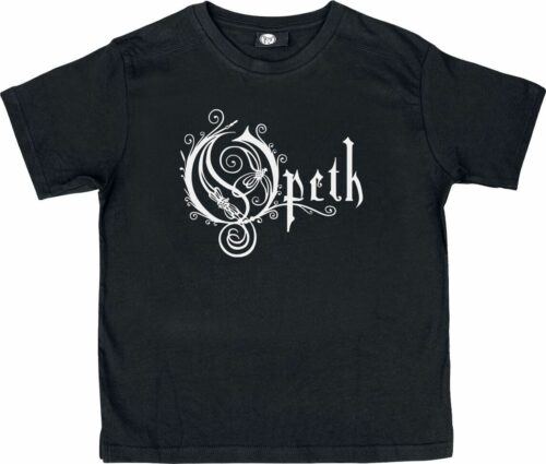 Opeth Logo Kids detské tricko černá