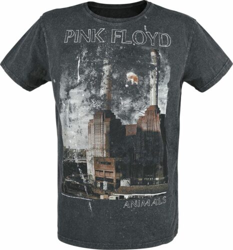 Pink Floyd Animals tricko charcoal