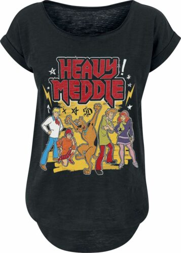 Scooby-Doo Heavy Meddle dívcí tricko černá