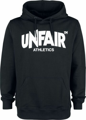 Unfair Athletics Classic Label Hoodie mikina s kapucí černá
