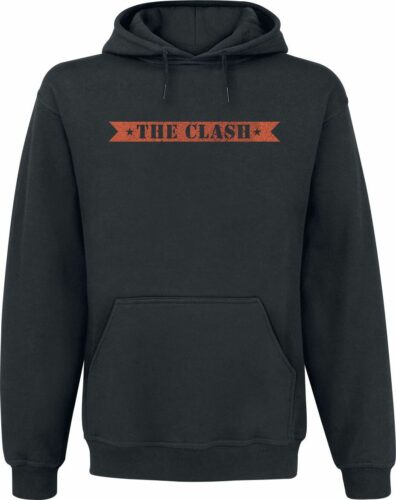 The Clash Casbah Jive mikina s kapucí černá