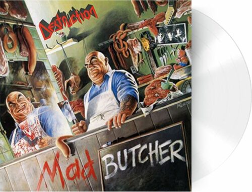 Destruction Mad Butcher LP bílá