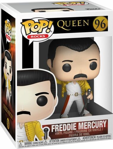 Queen Freddie Mercury (Wembley 1986) Rocks Vinyl Figure 96 Sberatelská postava standard