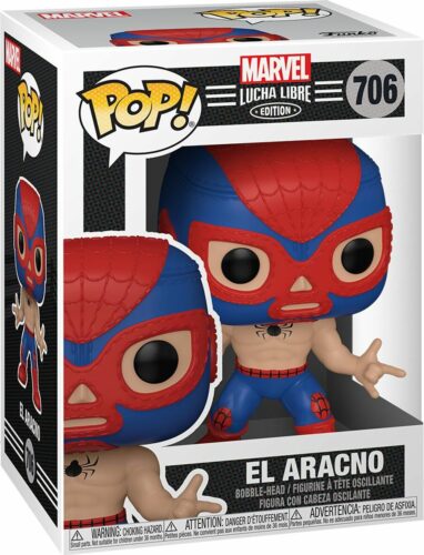 Spider-Man El Aracno - Marvel Luchadores - Vinyl Figur 706 Sberatelská postava standard