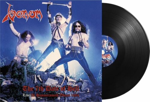 Venom The 7th date of hell - Live at Hammersmith 1984 LP černá