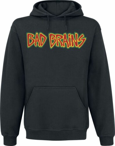 Bad Brains Bad Brains mikina s kapucí černá
